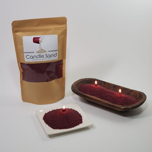 Candle Sand Burgundy (Premium Quality)